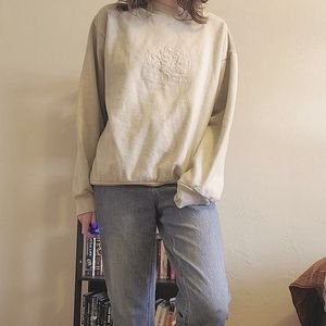 Palo Santo Studios crew neck in stone